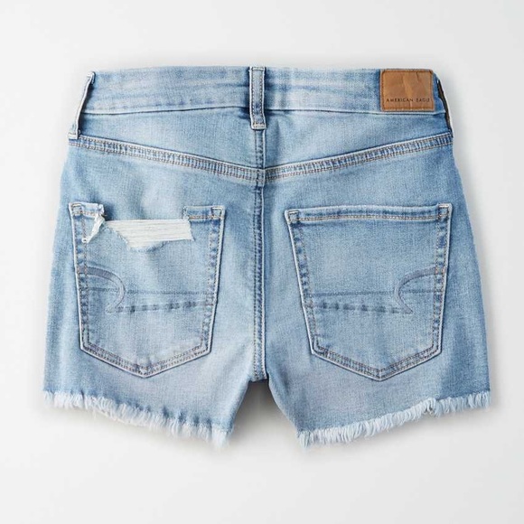 AE Curvy High Waisted Short Shorts - Picture 5 of 6